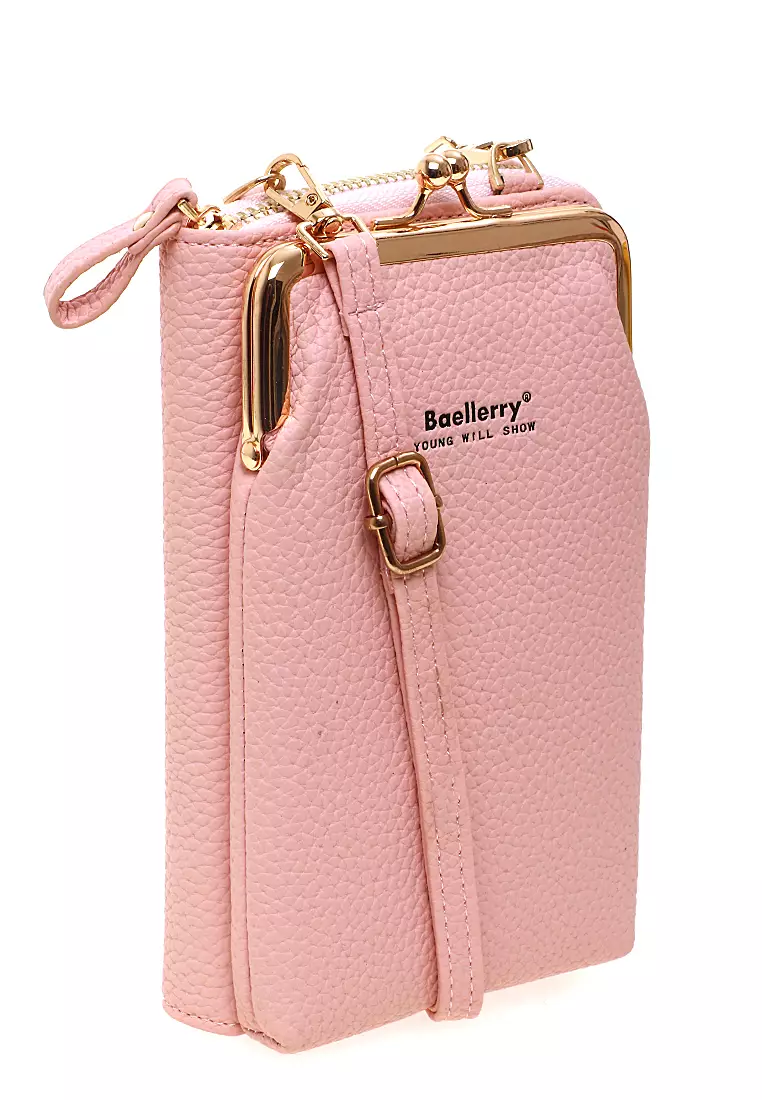 Sling Bag Tas Selempang Wanita Mini Design Many Slot Material Leather Kulit ORIGINAL