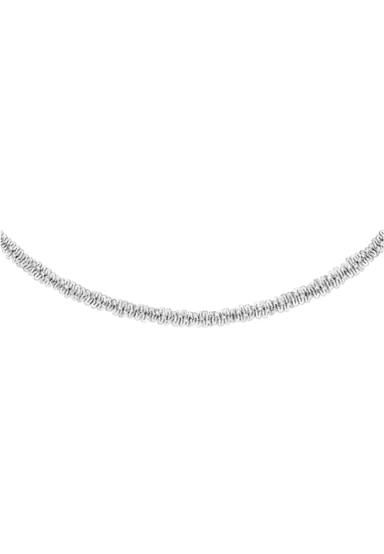 ダニエルウェリントン ネックレス Elan Twisted Chain Necklace Jewellery - Elan Unity Necklace in silver - One size | DW