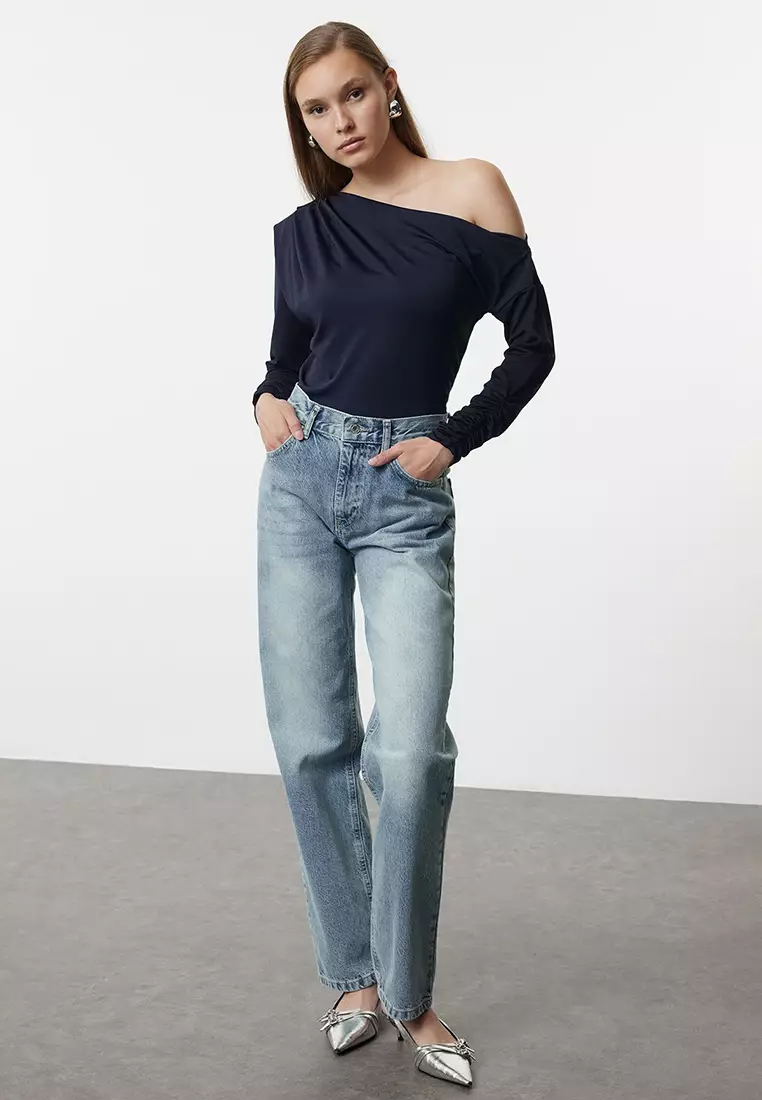 Light Washed Denim Jeans