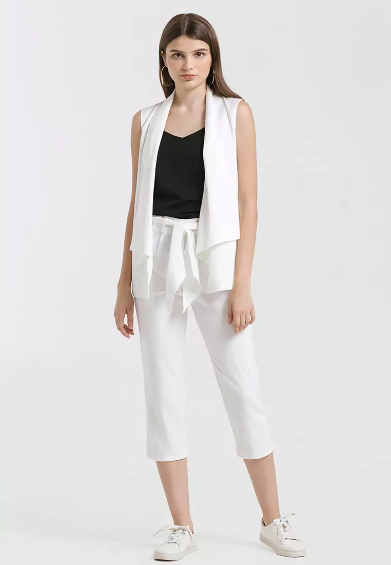 Waterfall Vest in White