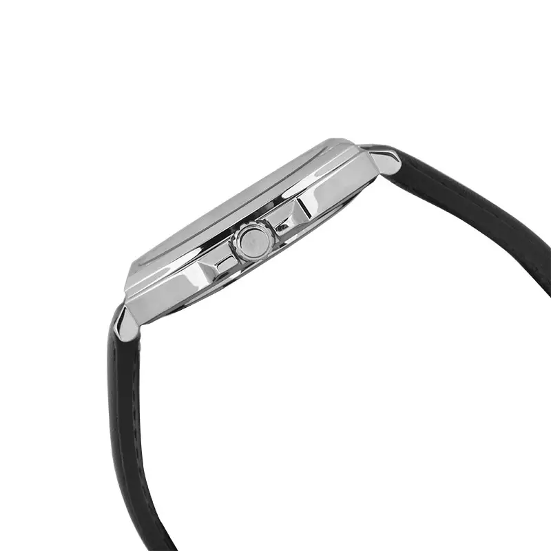 Jam Tangan Pria Casio General MTP-E730L-1AVDF Men Black Dial Black Leather Band