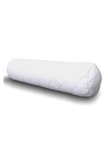 MOCOF white Bolster Protector/ Bolster Pad - Quilted with inner zipped 58ECEHL85642FEGS_1