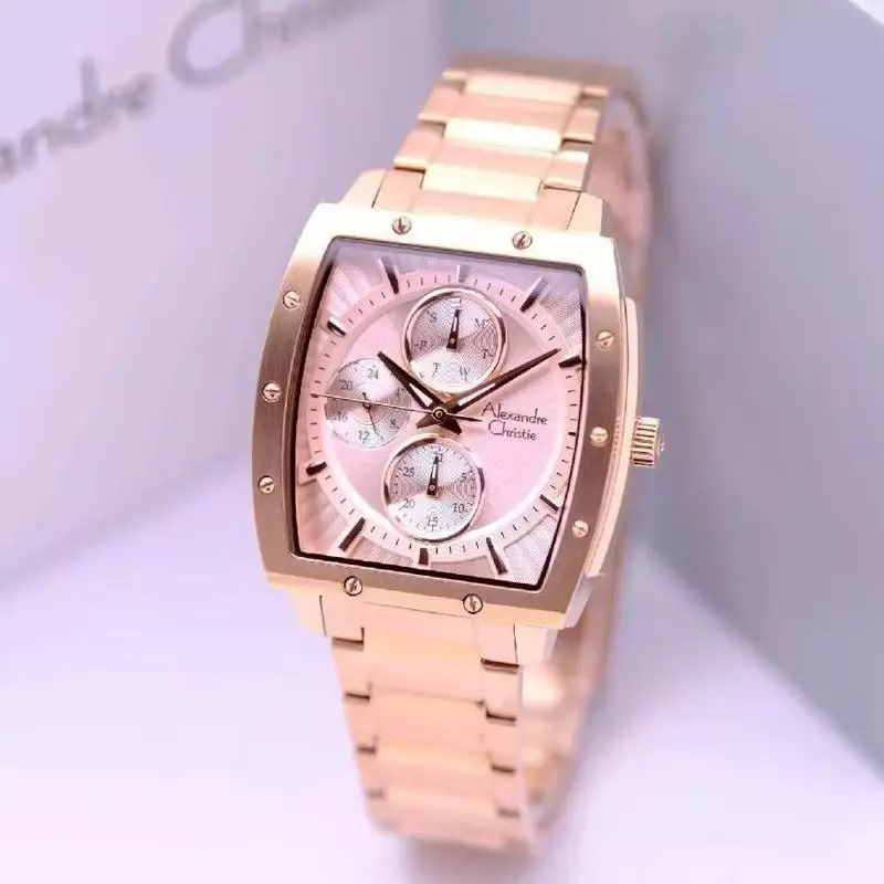 Alexandre Christie 6376 Rosegold Dasar Rosegold Cewek