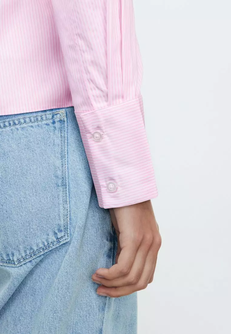 Fitted Stretch Essential Long Sleeve Shirt