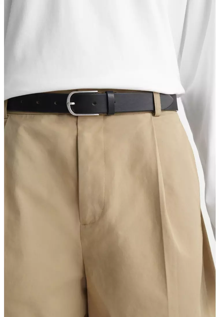 COTTON-TWILL CHINO SHORTS