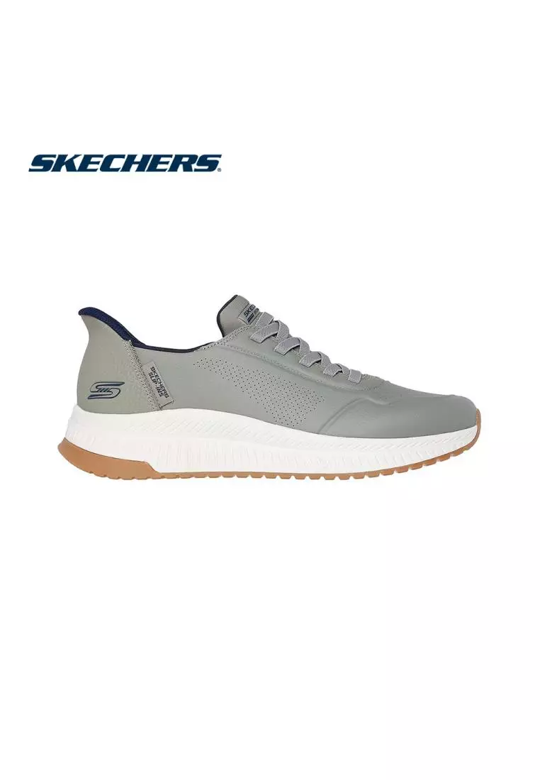 Skechers Men Slip-Ins BOBS Sport Squad 4 Shoes - 118424-OLV