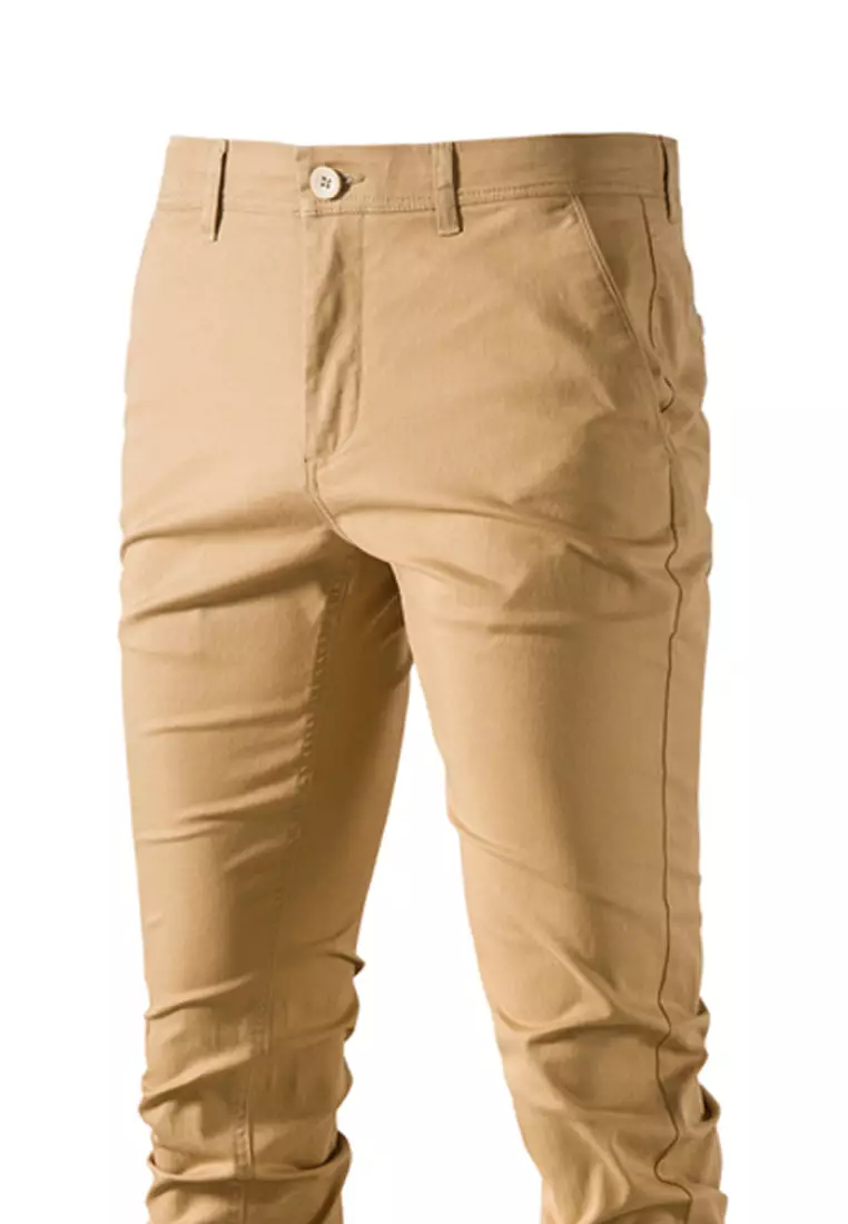Thick Casual Straight Pants AX-PM12