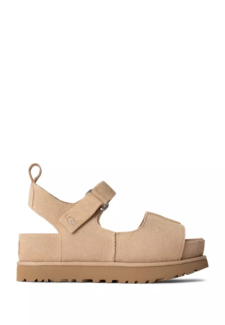 Discount on UGG  shoes - SKU: Women's Goldenstar Platform Sandal - Sand (1167356-SAN)