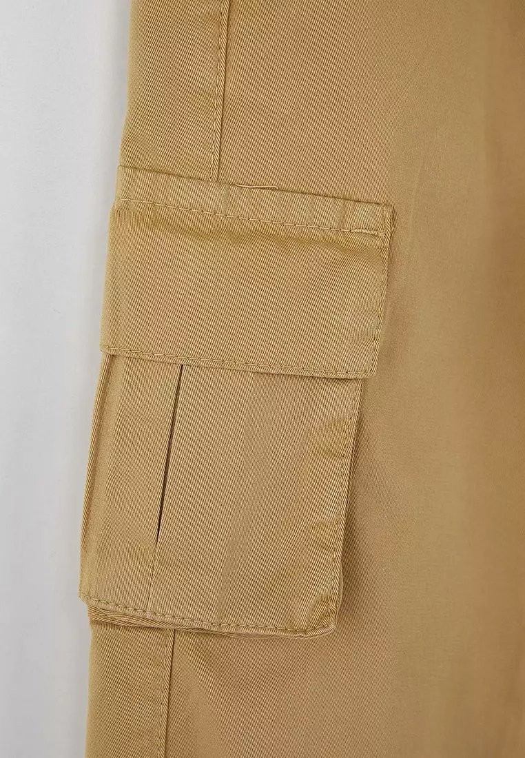 Plain/Basic Gabardine Boys School Trousers