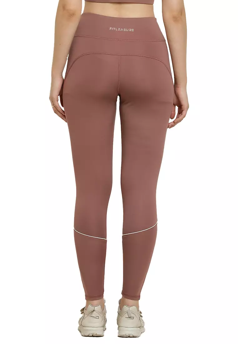 Jual Fitleasure Legging Latihan/Latihan Bentuk V Mauve Wanita