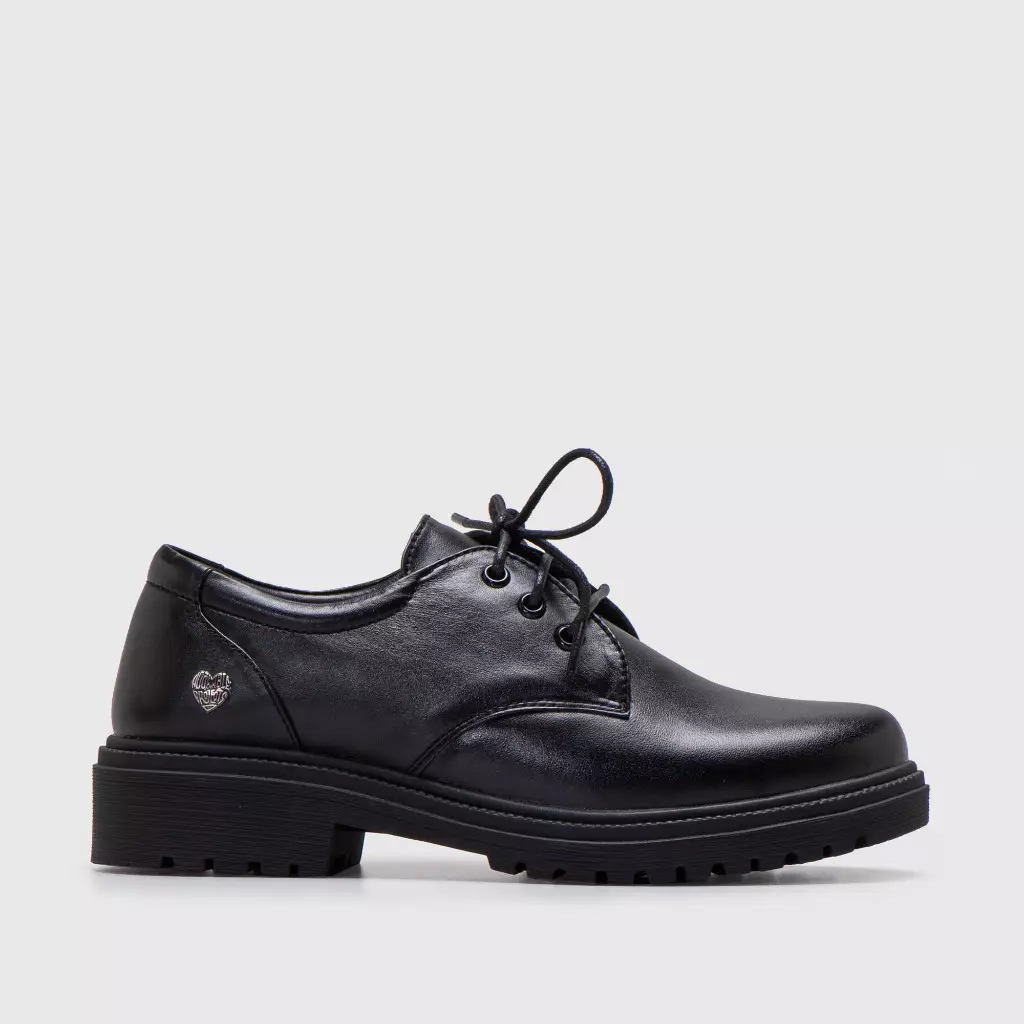 Adorableprojects - Vailey Oxford Genuine Leather Matte Black