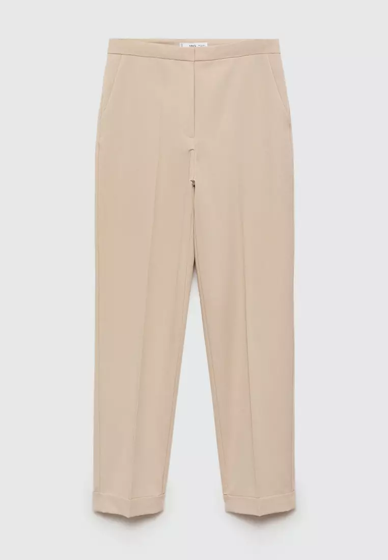Straight Suit Trousers