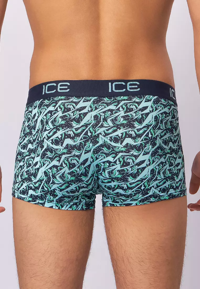 Buy Hanford Ice Ice Men Viscose With Spandex Boxer Briefs Marble ...