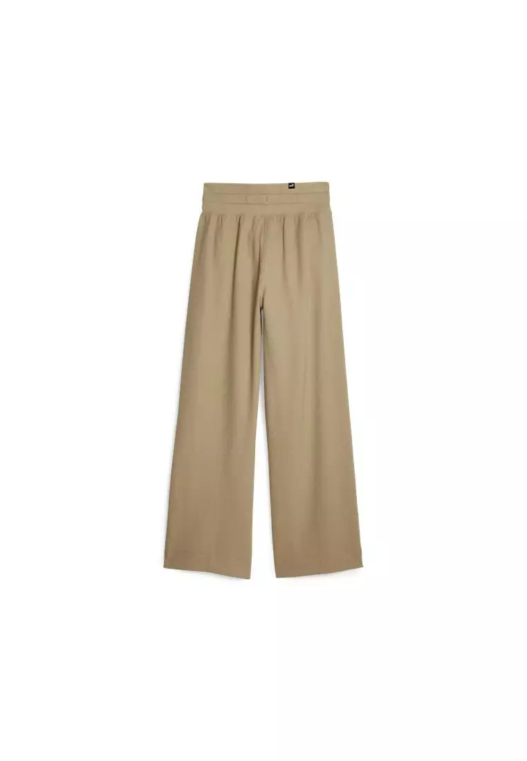 HER 女子高腰針織長褲