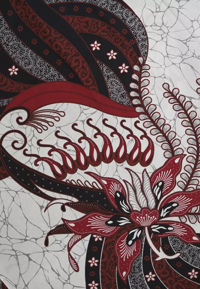 My Aksa Kain Batik Katun Primis Bhumi Bunga