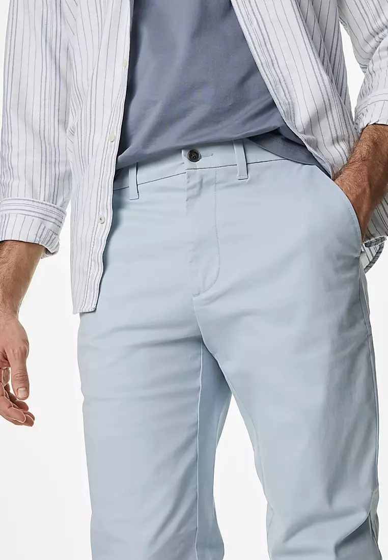 Regular Fit Stretch Chinos