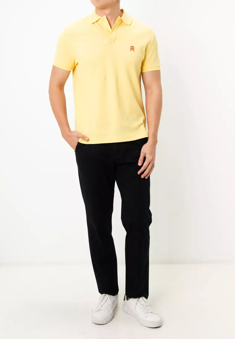 Monogram Logo Regular Polo Shirt - Tommy Mainline