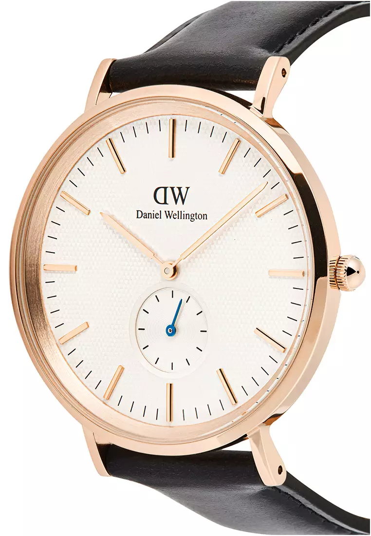 Classic 40mm Multi-Eye Sheffield Off-White Silver Sunray Rose Gold Men Watch stainless steel Leather strap watch DW Official Authentic Original