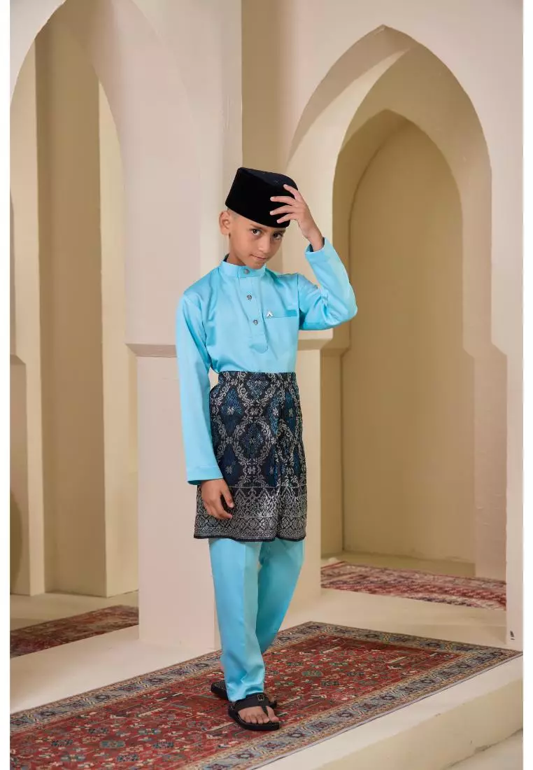 Baju Melayu Moden Putra For Kids