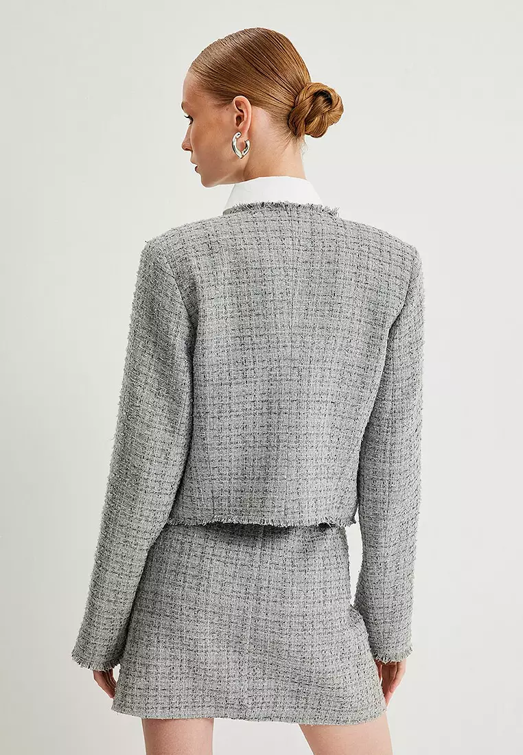 Tweed Crop Jacket