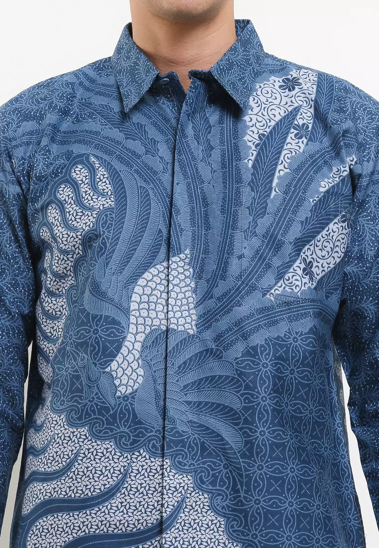 Arsenio Shirt Kemeja Batik Pria Panjang