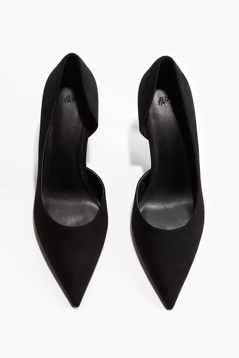 H&m black shoes sale