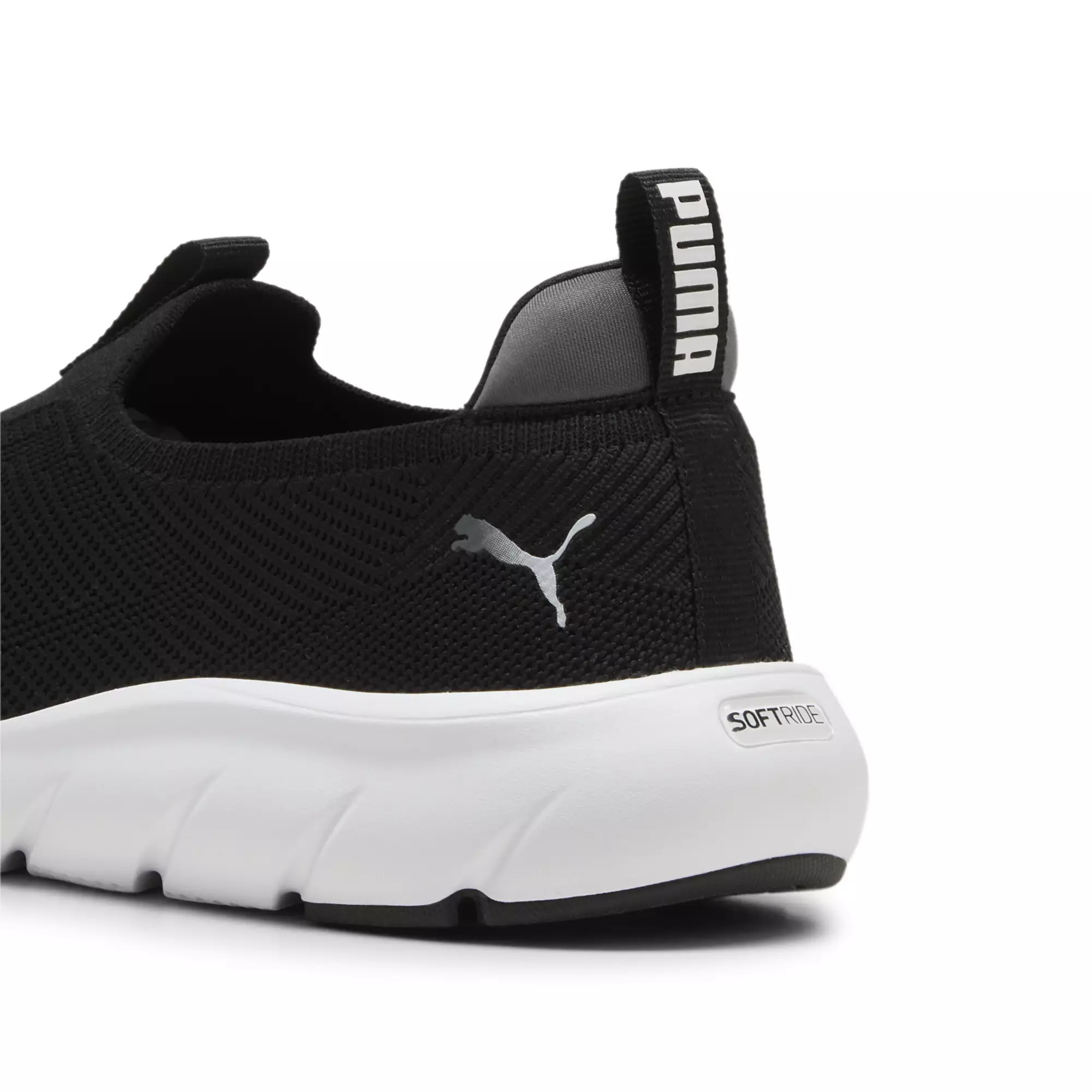 PUMA SOFTRIDE Flex Knit Slip-On Running Shoes