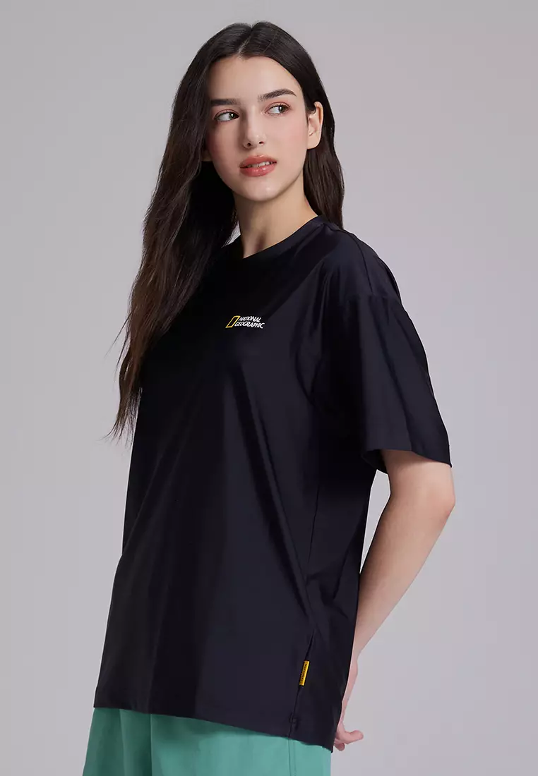 男女同款圖案短袖防曬衣