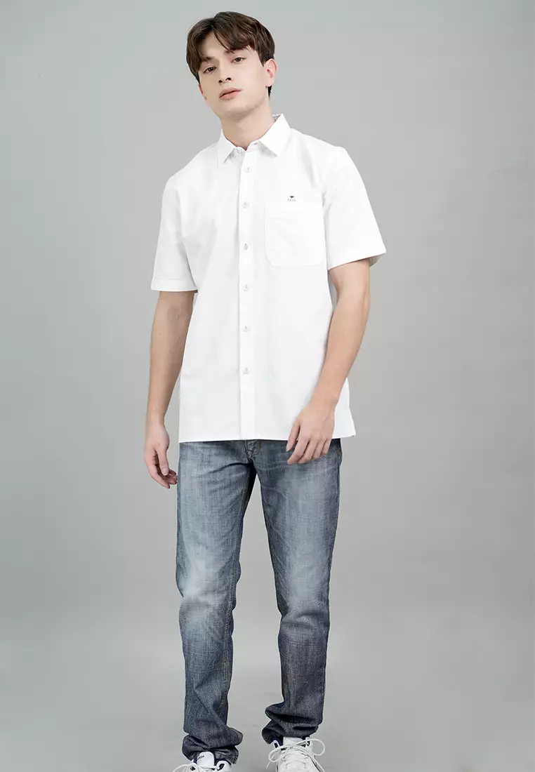 LGS - Lucas Collection - Kemeja Casual Pria Regular Fit - Katun - Lengan Pendek - CSH.271.S1097