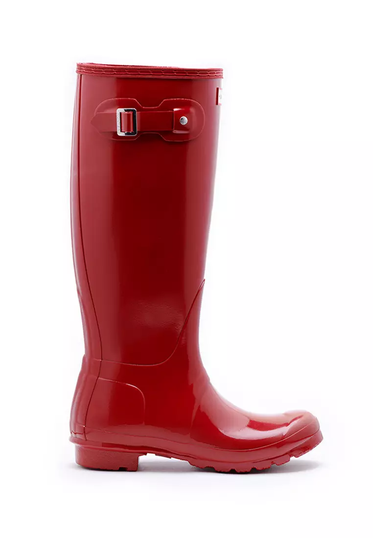 Buy Hunter Boots WOMEN'S ORIGINAL TALL GLOSS BOOTS Online ZALORA