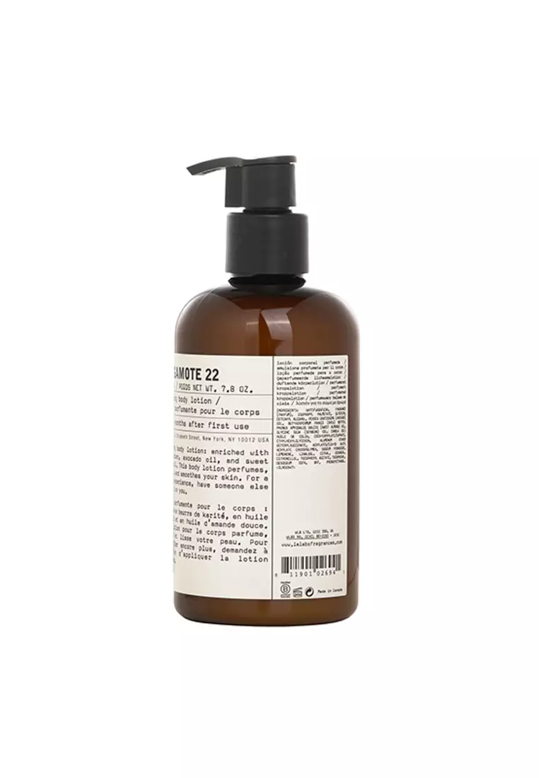 網上選購Le Labo LE LABO - Bergamote 22 身體乳237ml 2026 系列