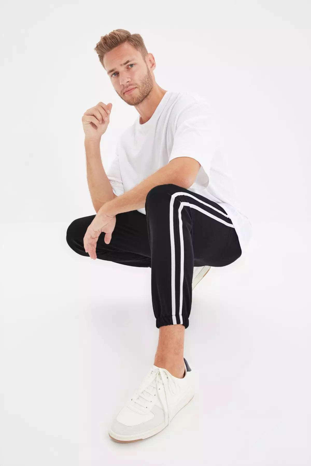 Stripe Jogger Pants