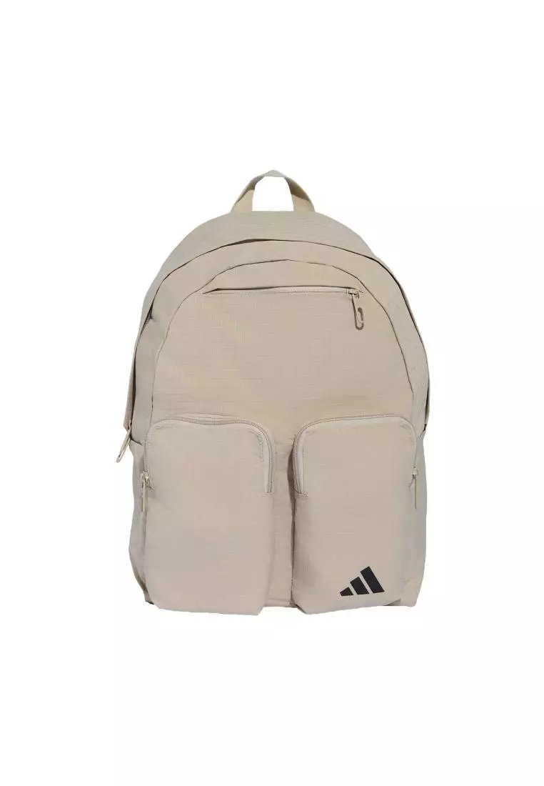 Lifestyle ESSENTIALS BACK TO CAMPUS BACKPACK Unisex Beige KQ6719
