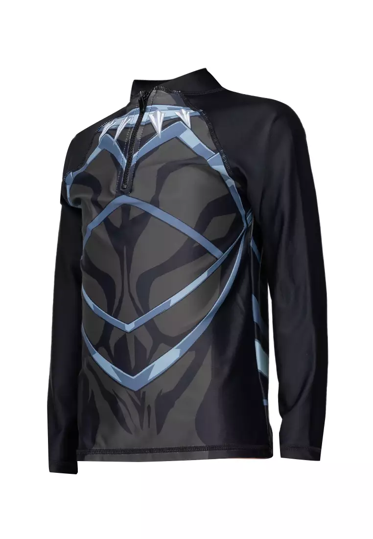 Buy Marvel Avengers Long Sleeved Rashguard With Zipper Kids Boys