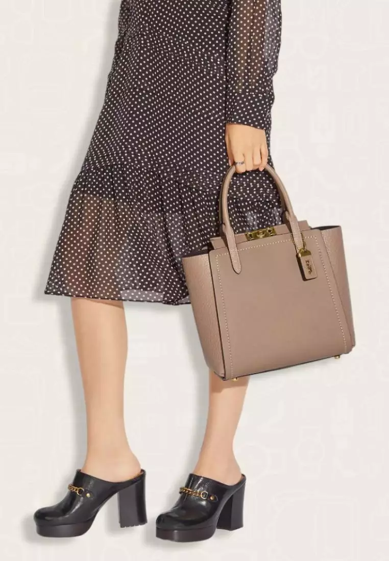 Coach Troupe Tote Stone