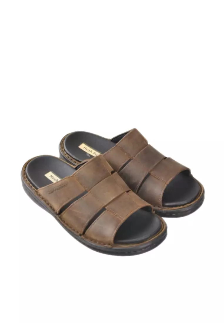 Hush Puppies Men’s Luciano Sandals In Dark Brown