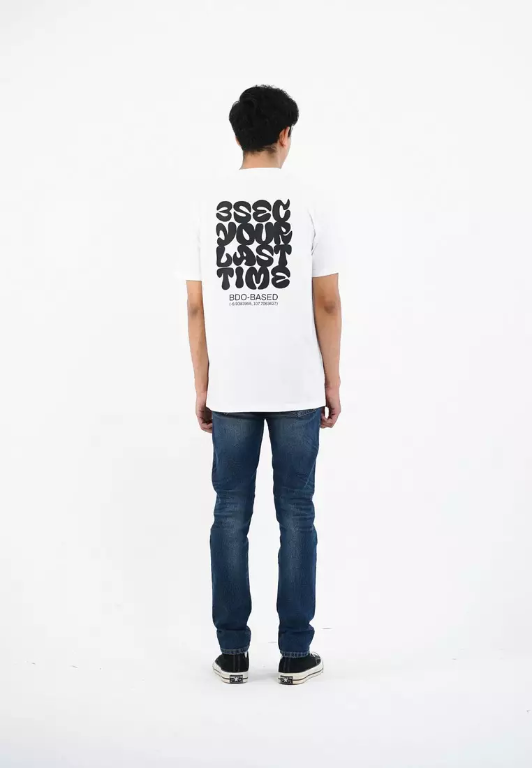 3Second Men's T-Shirt Short Sleeve Regular Fit Cotton Darry C351224
