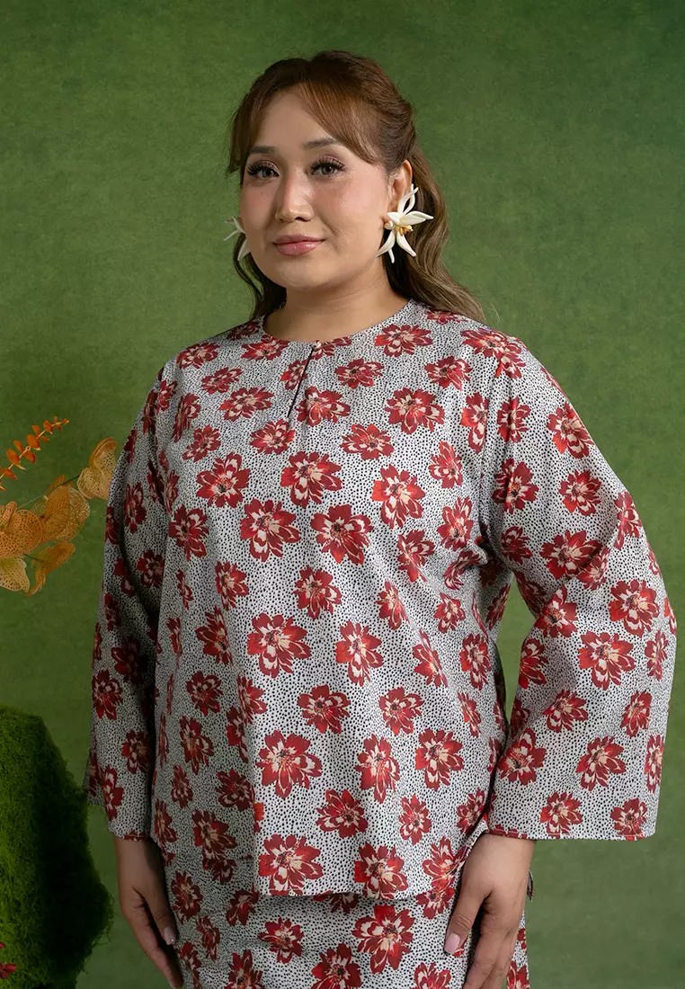 Miza Plus size Kurung Set
