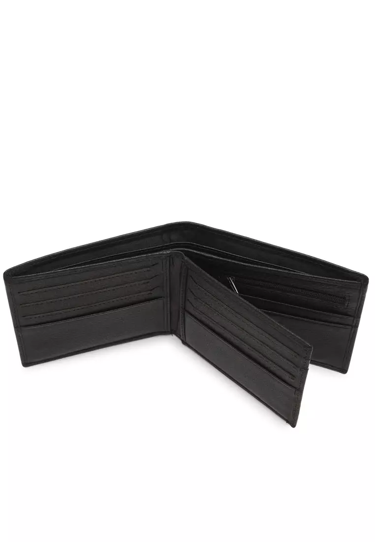 Men's Genuine Leather RFID Short Wallet (Dompet Pendek Pria Kulit Asli RFID Blocking) - Cokelat