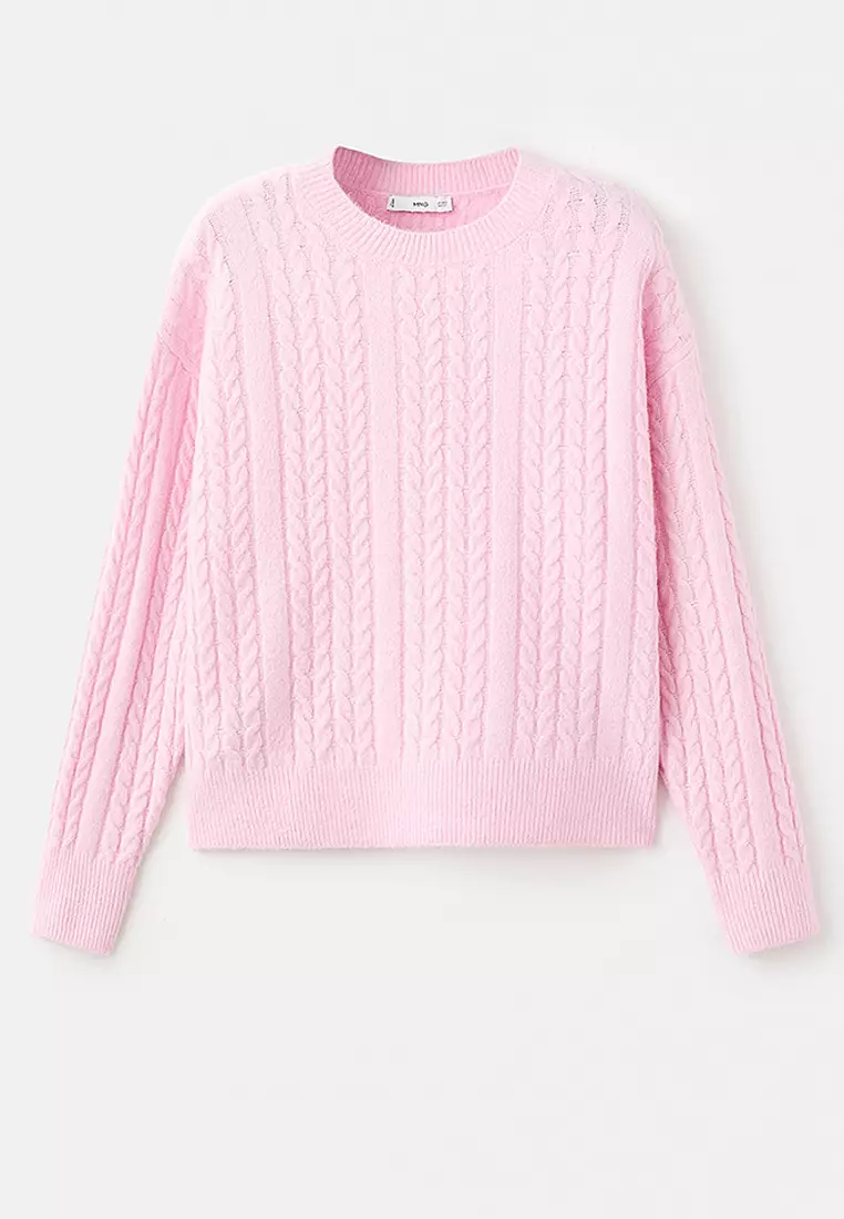 Braided Knitted Sweater