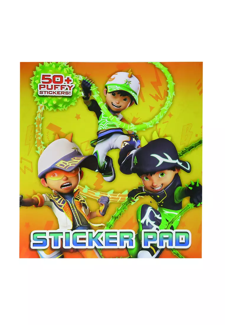 Buy Boboiboy Boboiboy Friends Sticker Pad With Sticker (8871) Online ...