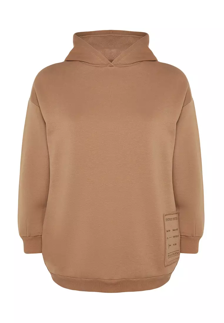 Plus Size Printed Hoodie