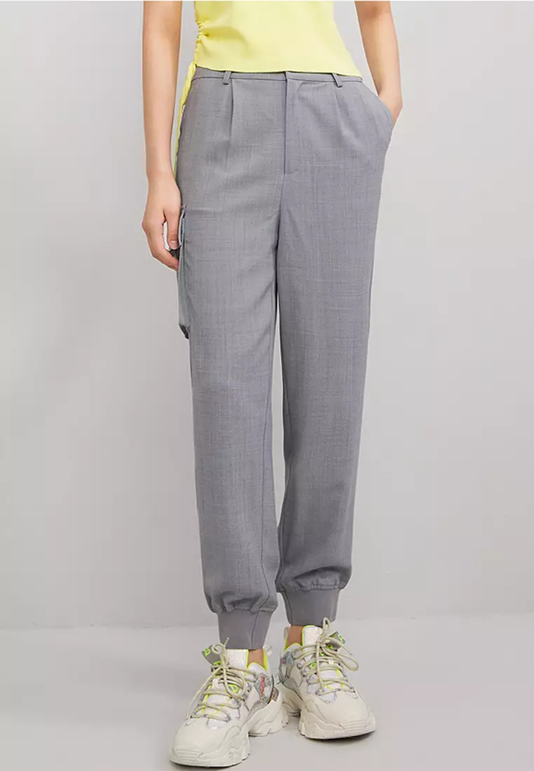 Hook Fly Jogger Pants