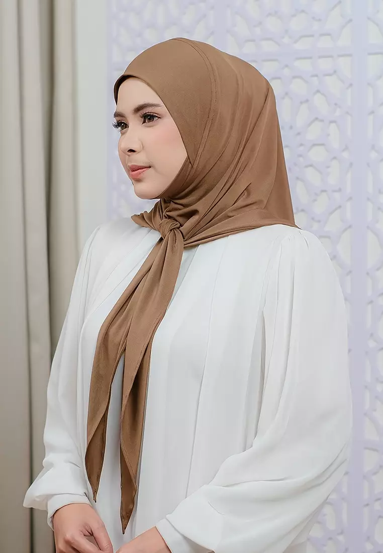HIJAB INSTAN LUNA - CARAMEL
