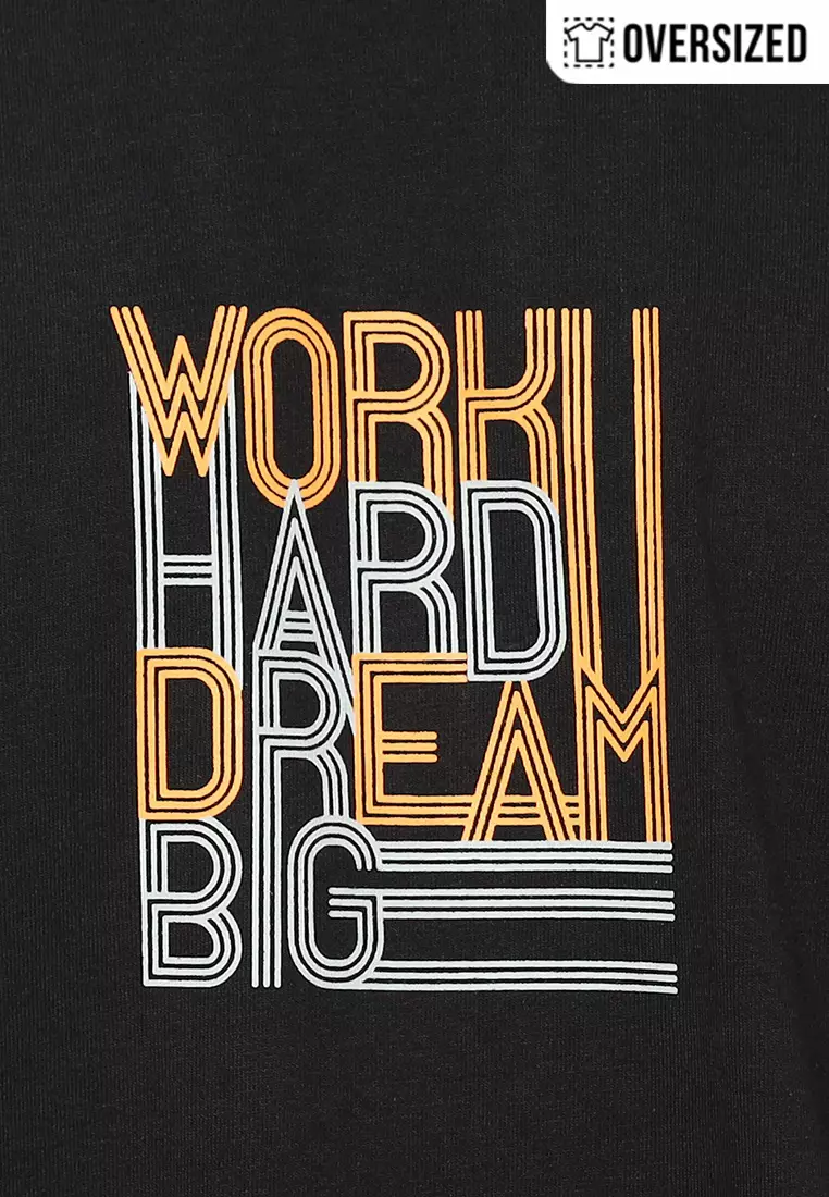 RBJ T-Shirt Cotton Combed Oversized Pria 2079250131