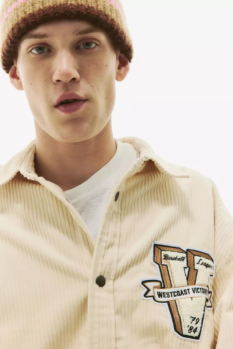 Buy H&M Oversized Fit Corduroy overshirt 2024 Online ZALORA Singapore