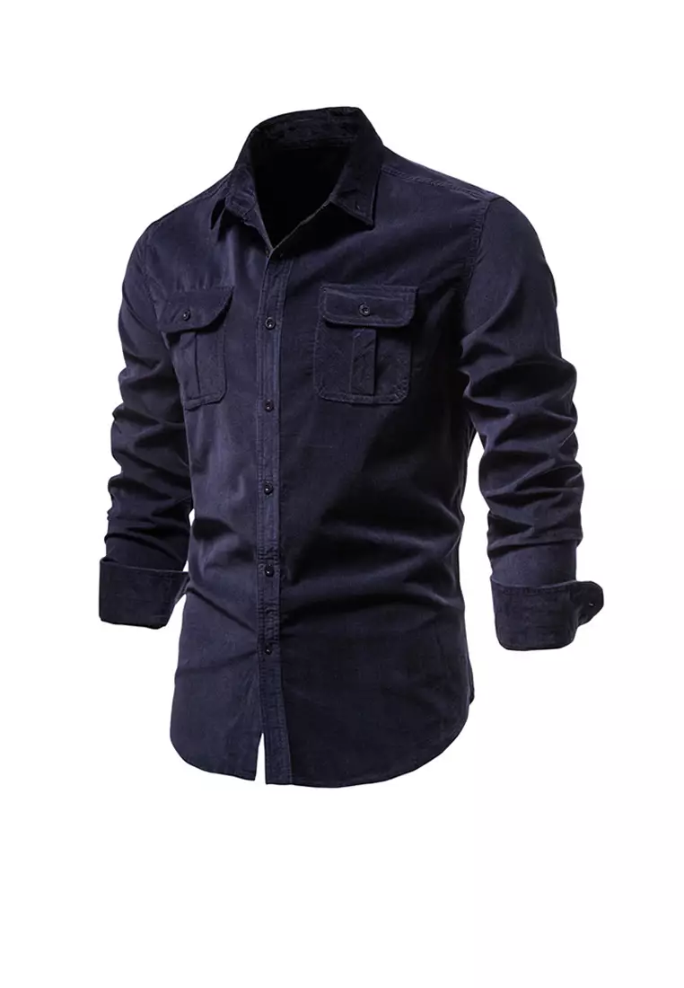 Slim-fit Corduroy Shirt AX19028