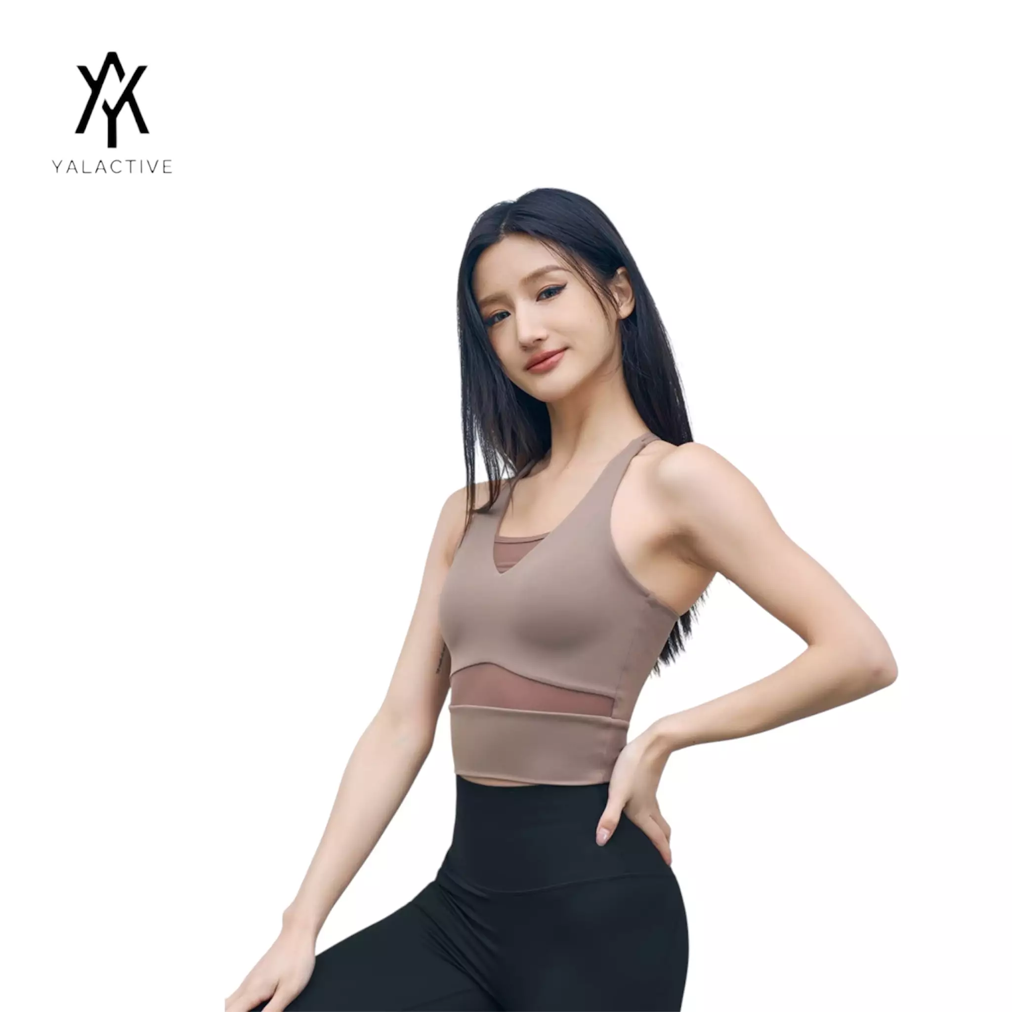 YALACTIVE Sport Bra Wanita Olahraga Gym