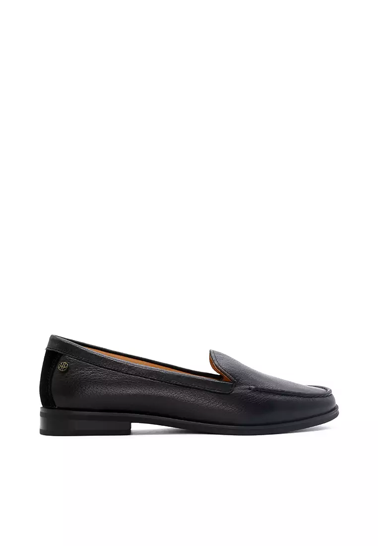 Essence Bit Loafer Women's Shoes - Black Leather – Hush Puppies Philippines