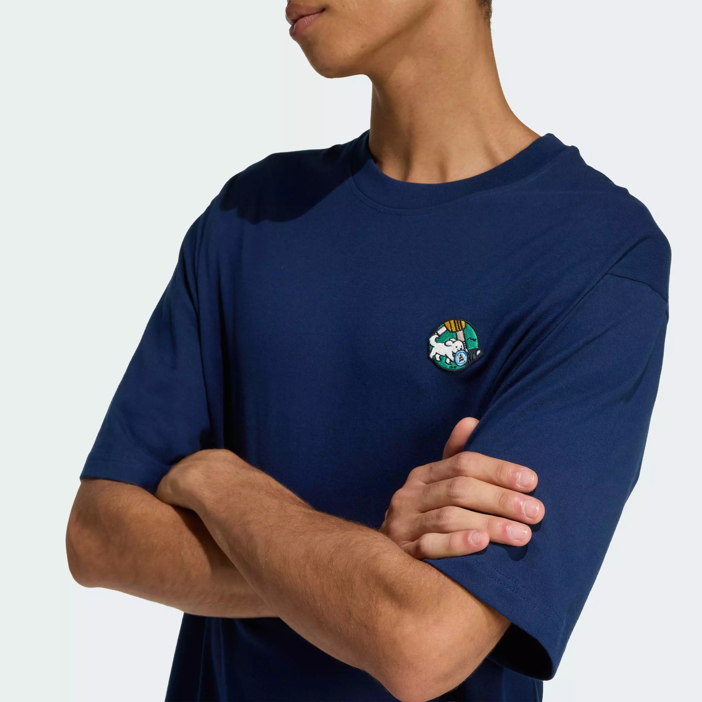 Lifestyle ANIMAL POP GRAPHIC T-SHIRT Men Blue JZ5062